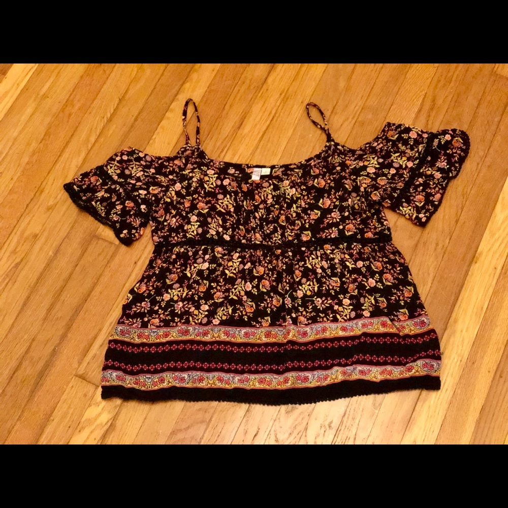 Francesca’s Off-The-Shoulder Blouse